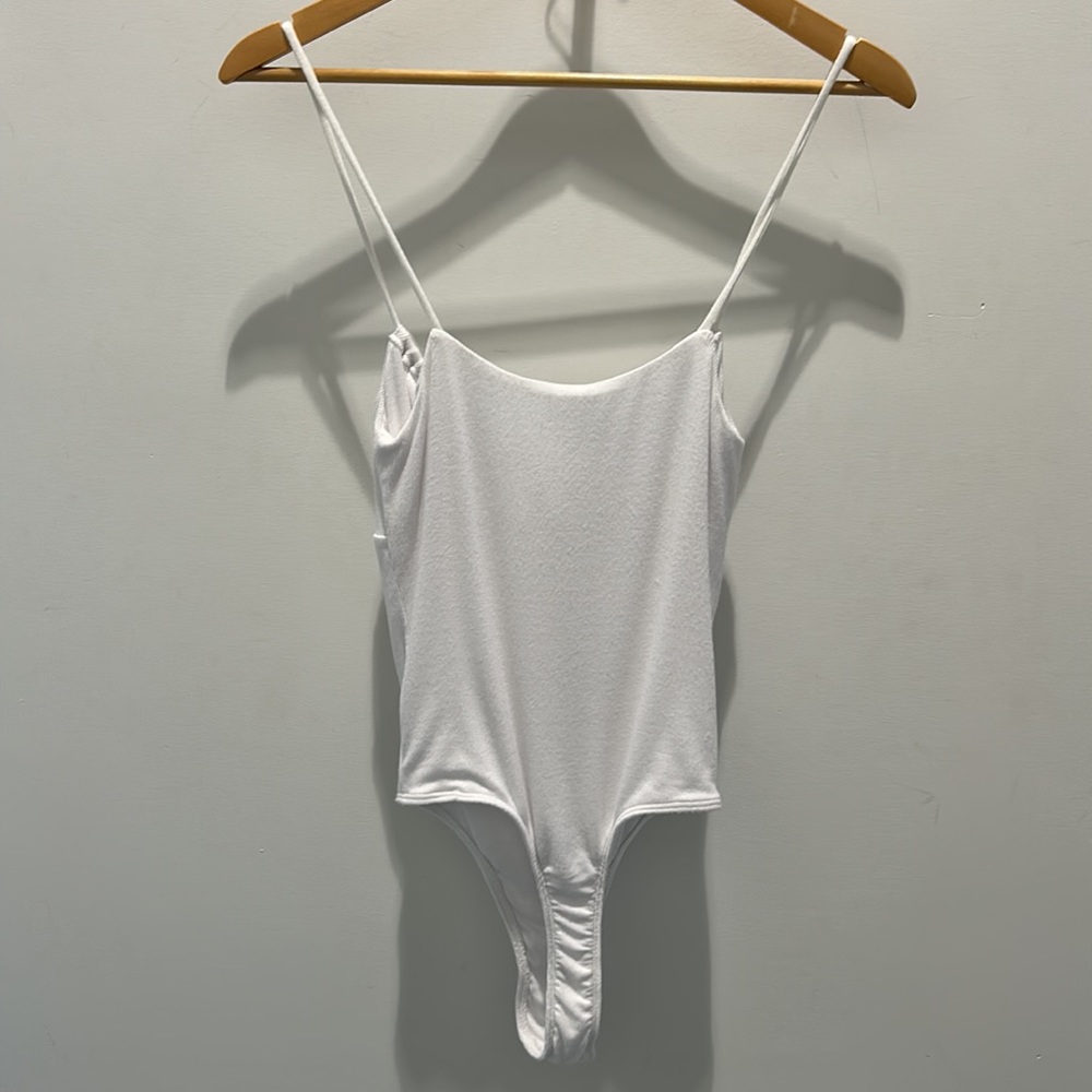 Corset Bodysuit in White - Picture 2 of 2